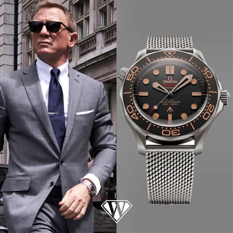 james bond omega seamaster watch.